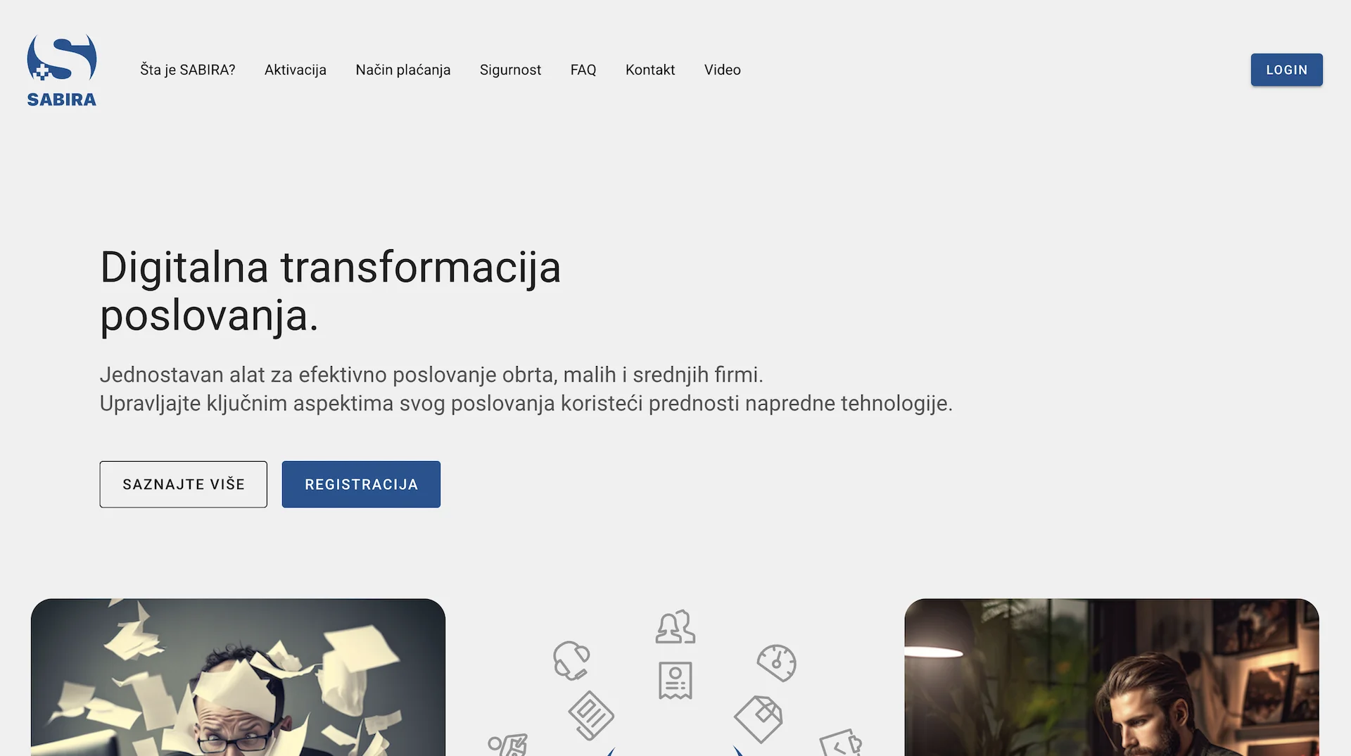 SABIRA platforma